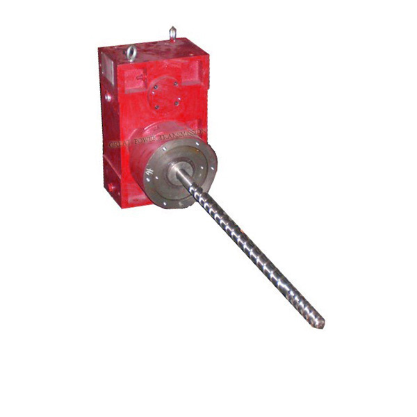 ZLYJ Series Vertical Single Screw  Gearbox With Screw Barrel